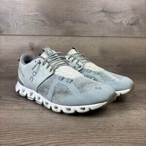 On Cloud 5 Terry Running Shoes Women's 6.5 Gray Glacier Lunar Athletic Sneakers